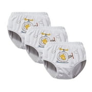 RATTOYY Kids Children Boys Girls Cartoon Prints Underwear Cartoon Underpants Shorts Pants Trunks Briefs 3PCS Toddler Baby